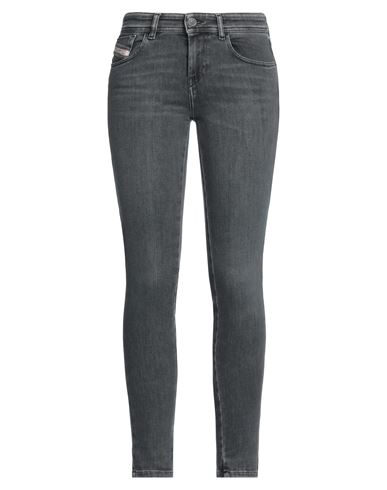 Diesel Woman Jeans Black Size 31w-32l Cotton, Elastomultiester, Elastane
