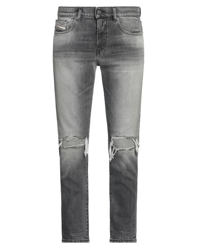Diesel Man Jeans Black Size 33w-30l Cotton, Elastane