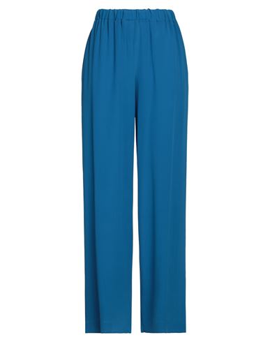 Kangra Woman Pants Pastel Blue Size 10 Silk