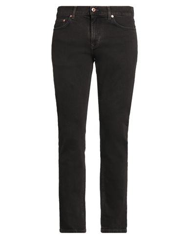 Harmont & Blaine Man Jeans Dark Brown Size 34 Cotton, Elastane In Brown
