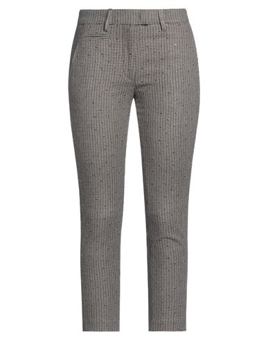 Dondup Woman Pants Khaki Size 28 Polyester, Acrylic, Viscose, Wool, Elastane In Beige