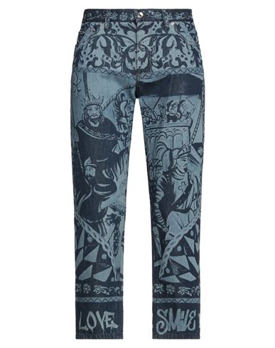 Dolce & Gabbana Man Jeans Blue Size 34 Cotton