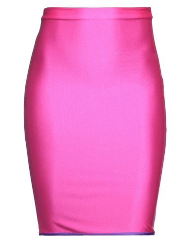 F**k Project Woman Mini Skirt Fuchsia Size S Polyamide, Elastane In Pink