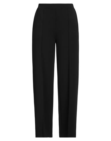 Patrizia Pepe Woman Pants Black Size 10 Polyester, Virgin Wool, Elastane In Black