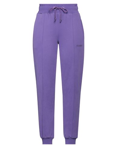 Patrizia Pepe Woman Pants Purple Size 2 Cotton