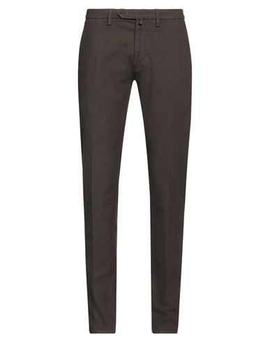 Siviglia Man Pants Dark Brown Size 31 Cotton, Polyester, Elastane