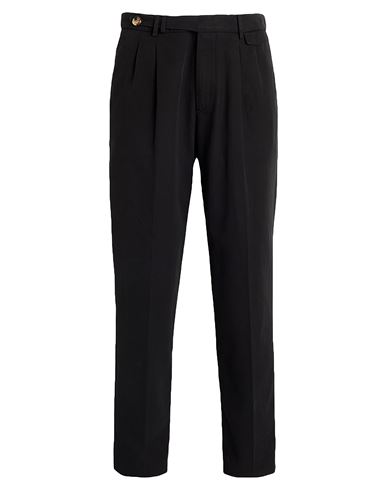 Brunello Cucinelli Man Pants Black Size 44 Cotton In Black