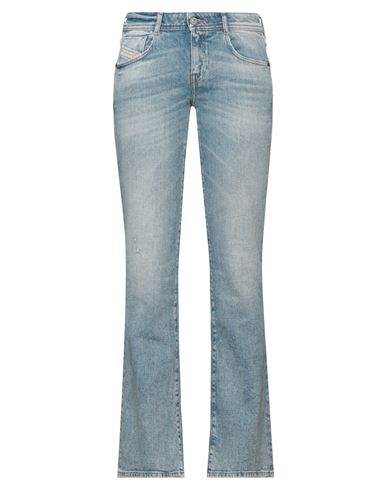 Diesel Woman Jeans Blue Size 31w-30l Cotton, Elastane