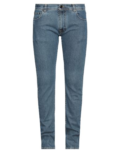 Etro Man Denim Pants Blue Size 38 Cotton, Elastane | ModeSens