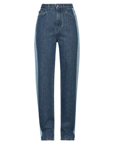 Rotate Birger Christensen Woman Denim Pants Blue Size 30 Cotton