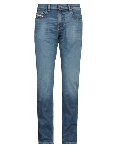 Diesel Man Jeans Blue Size 33w-32l Cotton, Elastane