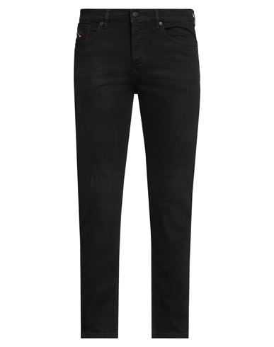 Diesel Man Jeans Black Size 34w-32l Cotton, Elastane