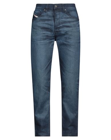 Diesel Man Jeans Blue Size 34w-32l Cotton, Elastane