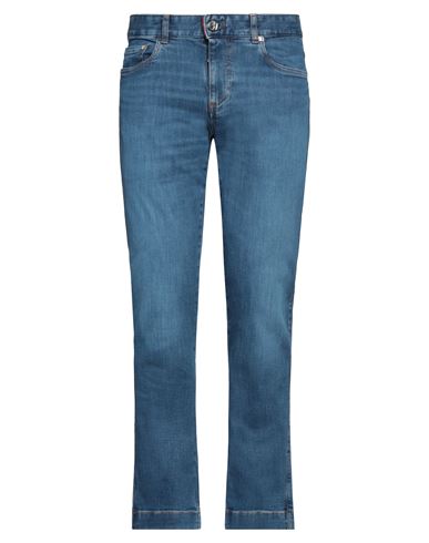 Shop Billionaire Man Jeans Blue Size 42 Cotton, Elastane
