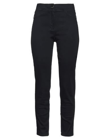 Shop Diana Gallesi Woman Jeans Black Size 8 Cotton, Elastomultiester, Elastane