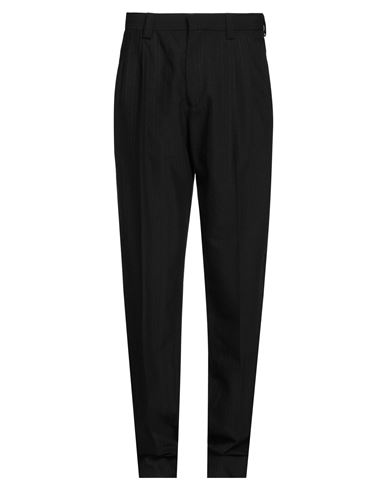 Emporio Armani Man Pants Black Size 38 Virgin Wool, Polyester