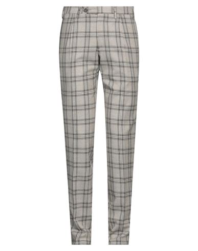Lardini Man Pants Dove Grey Size 34 Wool, Silk