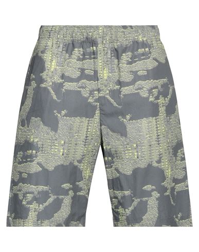 Diesel Man Shorts & Bermuda Shorts Lead Size 36 Cotton In Grey