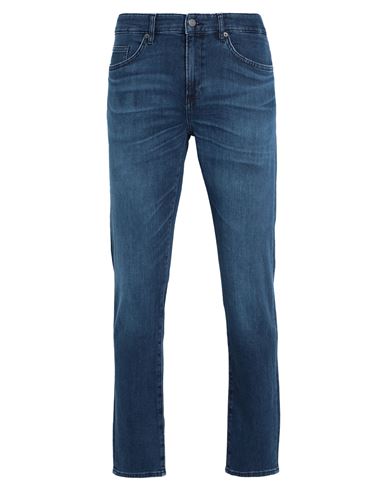 Hugo Boss Boss Man Jeans Blue Size 31w-32l Cotton, Elastomultiester, Elastane