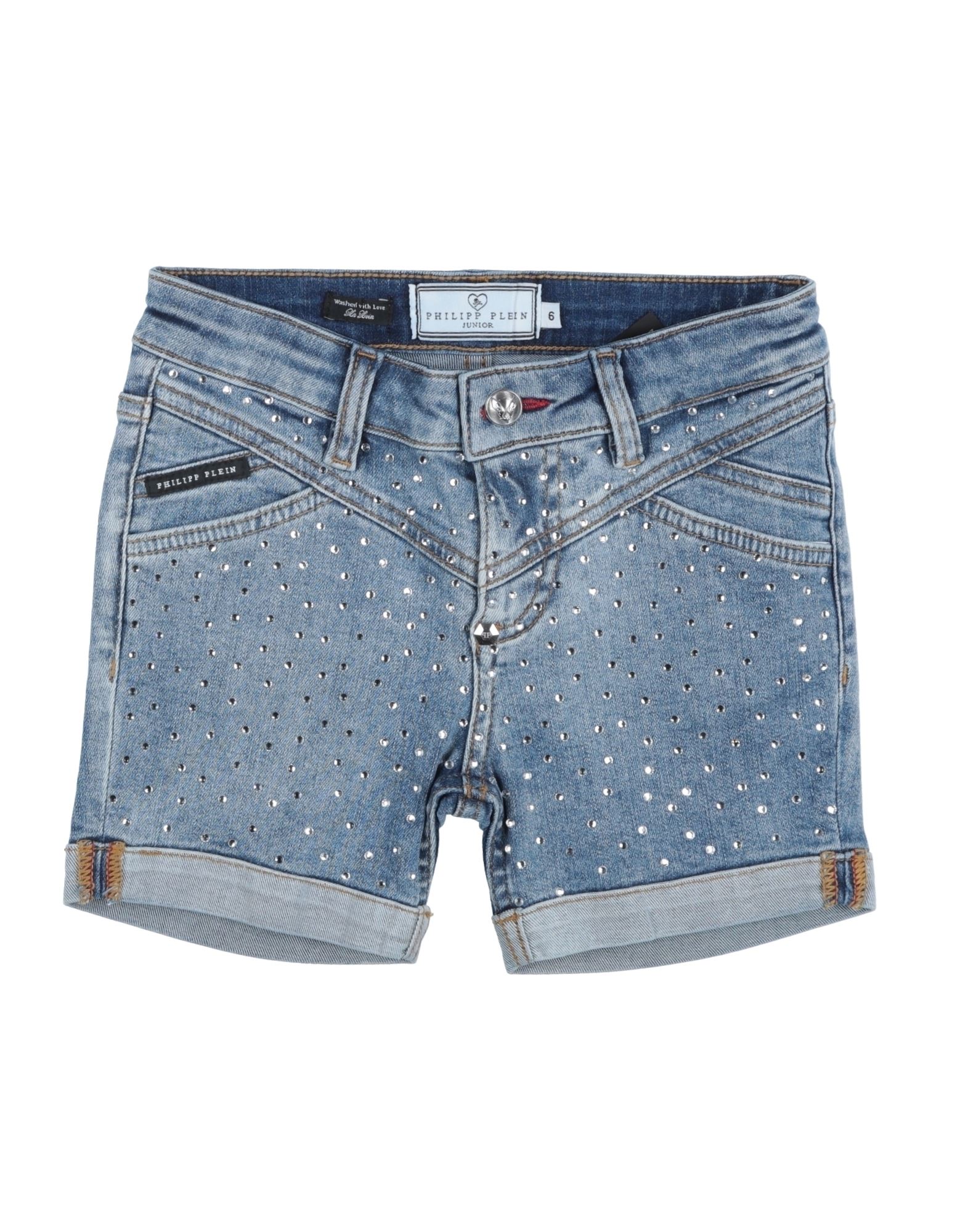 PHILIPP PLEIN BOTTOMWEAR Denim σορτς