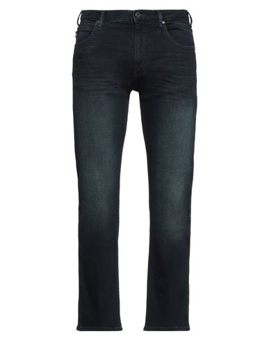 Emporio Armani Man Jeans Blue Size 34w-30l Cotton, Elastane