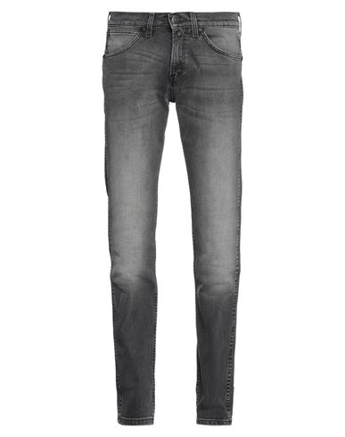 Wrangler Man Jeans Lead Size 28w-32l Cotton, Elastane In Grey