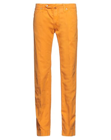Jacob Cohёn Man Pants Apricot Size 30 Cotton In Orange