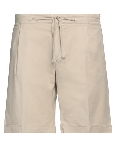 Gabardine Man Shorts & Bermuda Shorts Beige Size 33 Cotton, Elastane