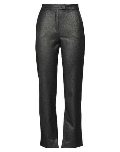 Manila Grace Woman Pants Black Size 8 Viscose, Polyamide, Elastane