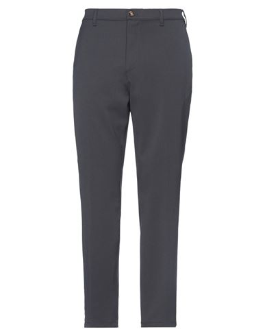 Shop Cruna Man Pants Steel Grey Size 36 Polyester, Virgin Wool, Elastane