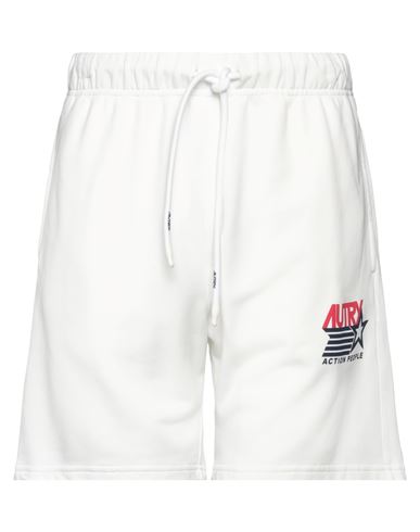 Autry Man Shorts & Bermuda Shorts Off White Size L Cotton