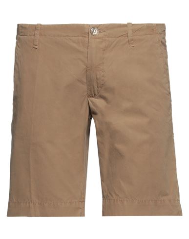At.p.co At. P.co Man Shorts & Bermuda Shorts Sand Size 36 Cotton In Beige