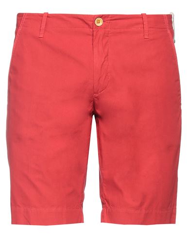 At.p.co At. P.co Man Shorts & Bermuda Shorts Red Size 34 Cotton