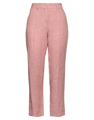 Weekend Max Mara Woman Pants Pink Size 14 Linen In Pink