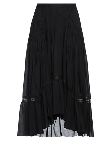 Marant Etoile Marant Étoile Woman Midi Skirt Black Size 2 Organic Cotton