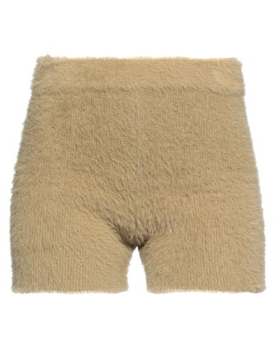 Jacquemus Woman Shorts & Bermuda Shorts Khaki Size 0 Polyamide, Elastane In Beige