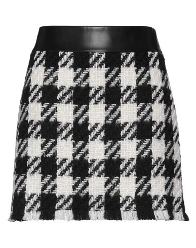 Shop Dolce & Gabbana Woman Mini Skirt Black Size 8 Virgin Wool, Mohair Wool, Polyurethane, Polyamide, Pol