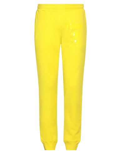 Moschino Man Pants Yellow Size 30 Cotton