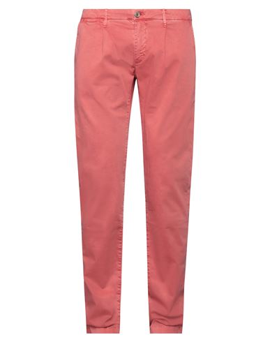 Jacob Cohёn Man Pants Coral Size 34 Cotton, Elastane In Red