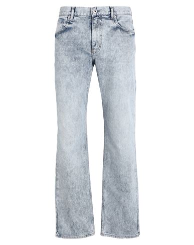 Karl Lagerfeld Jeans Klj Straight Denim Man Jeans Blue Size 34w-32l Cotton, Elastane