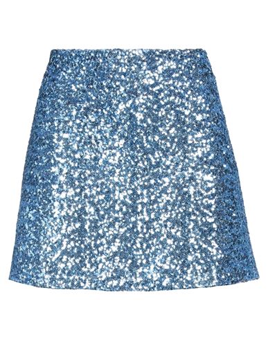 In The Mood For Love Woman Mini Skirt Azure Size S Polyester In Blue