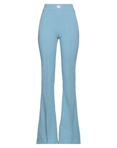 Elisabetta Franchi Woman Pants Pastel Blue Size 6 Polyester, Elastane
