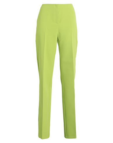 Max & Co . Adr De-coated Woman Pants Acid Green Size 6 Polyester