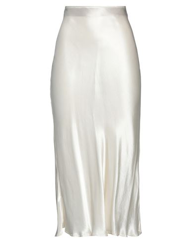 Maliparmi Malìparmi Woman Maxi Skirt White Size 4 Viscose