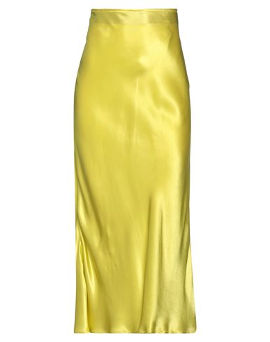 Maliparmi Malìparmi Woman Maxi Skirt Acid Green Size 6 Viscose