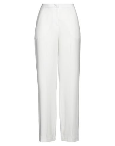 Federica Tosi Woman Pants White Size 6 Viscose, Polyester