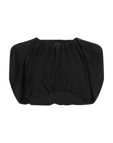 Tpn Woman Top Black Size S Polyester, Elastane