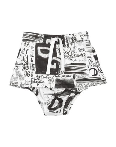 Dolce & Gabbana Newborn Girl Shorts & Bermuda Shorts White Size 3 Cotton