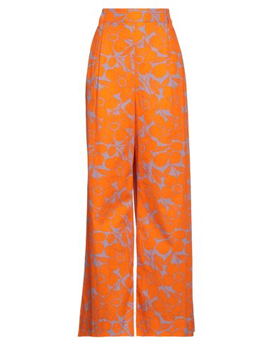 Essentiel Antwerp Woman Pants Orange Size 8 Cotton