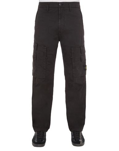 Mens black cheap stone island joggers